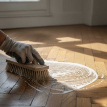 Appliquer nettoyant parquet Appliquer nettoyant parquet