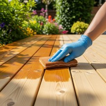 Application teinte terrasse bois Application teinte terrasse bois