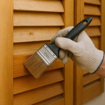 Application vernis satiné bois Application vernis satiné bois