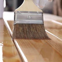 Application vernis bois transparent Application vernis bois transparent