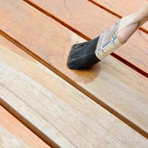 Application vernis bois palette Application vernis bois palette