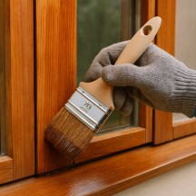 Application vernis teinté bois Application vernis teinté bois