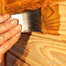 Application lasure intérieur Application lasure intérieur