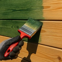 Application lasure bois couleur Application lasure bois couleur