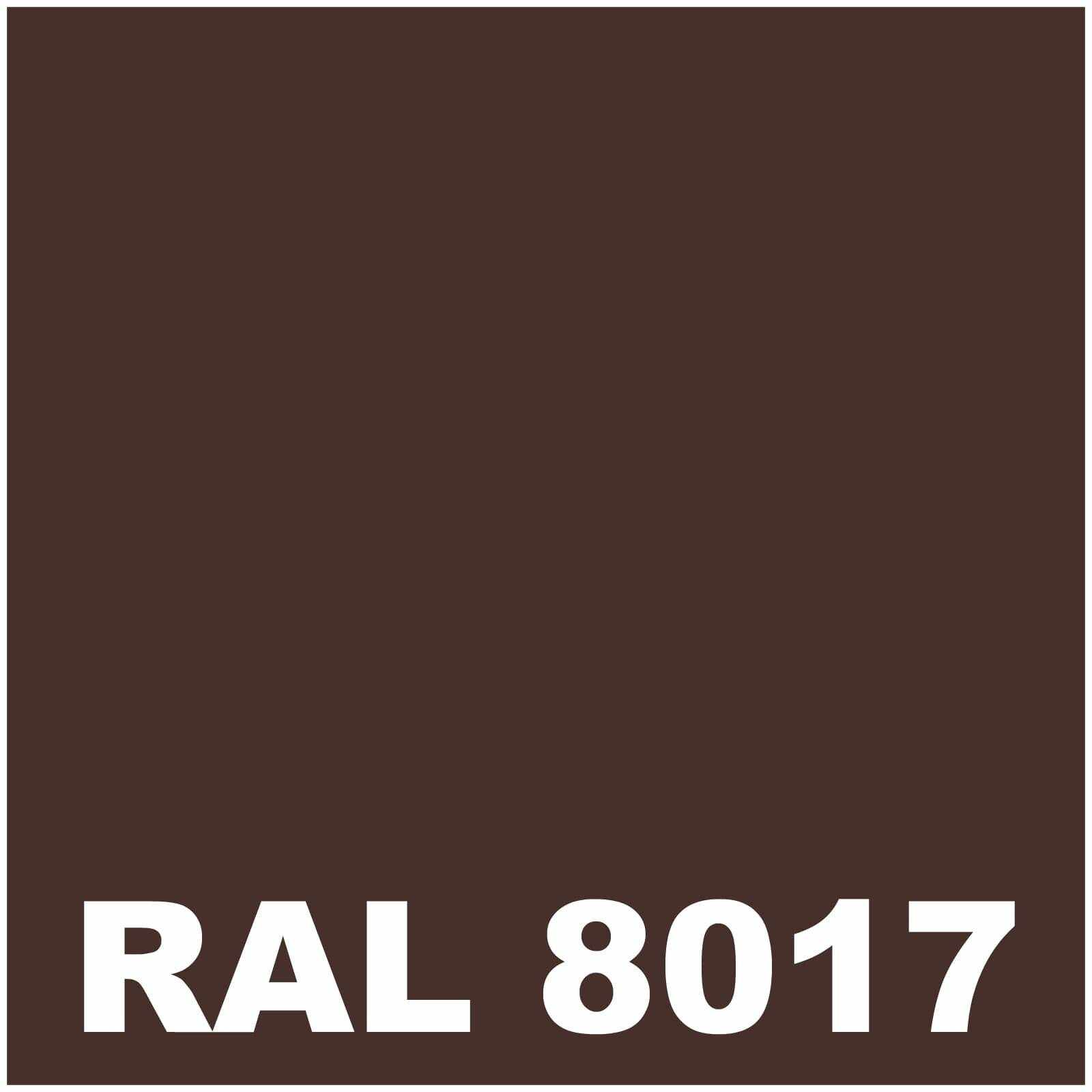 8017 - Brun chocolat